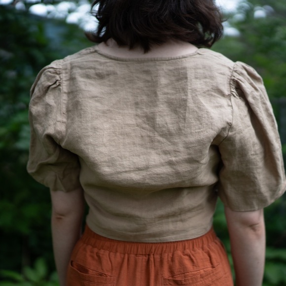 & Other Stories linen blouse - Picture 2 of 5